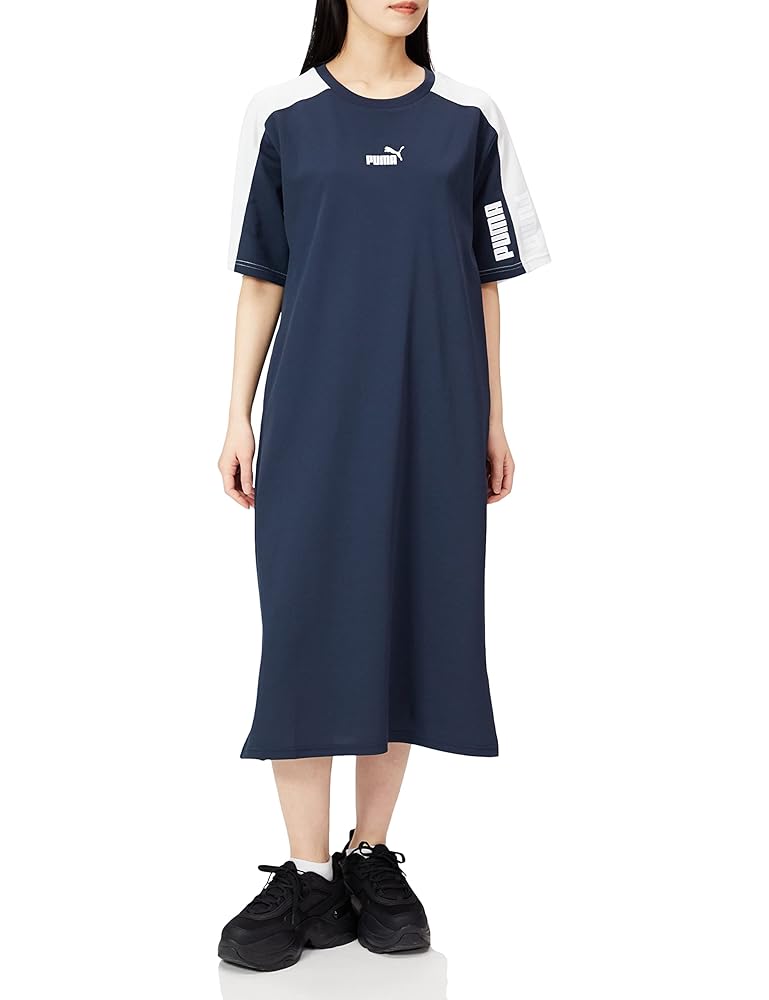 AMERI × PUMA 半袖ワンピース Ameri VINTAGE - ameri puma コラボワンピース の通販 by るる's
